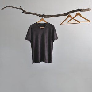 SOLD.John Varvatos, Star USA Peace Sign V-Neck Tee